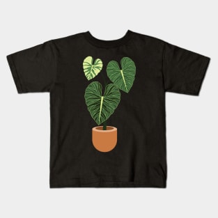 Anthurium regale rare plant Kids T-Shirt